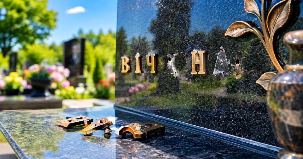 Бронзові та латунні літери на пам’ятник: виготовлення та ціни Бронзові та латунні літери на пам'ятник: виготовлення та ціни